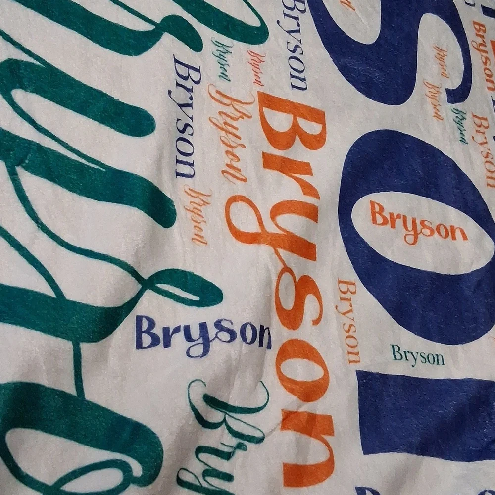 New Personalized Blanket 